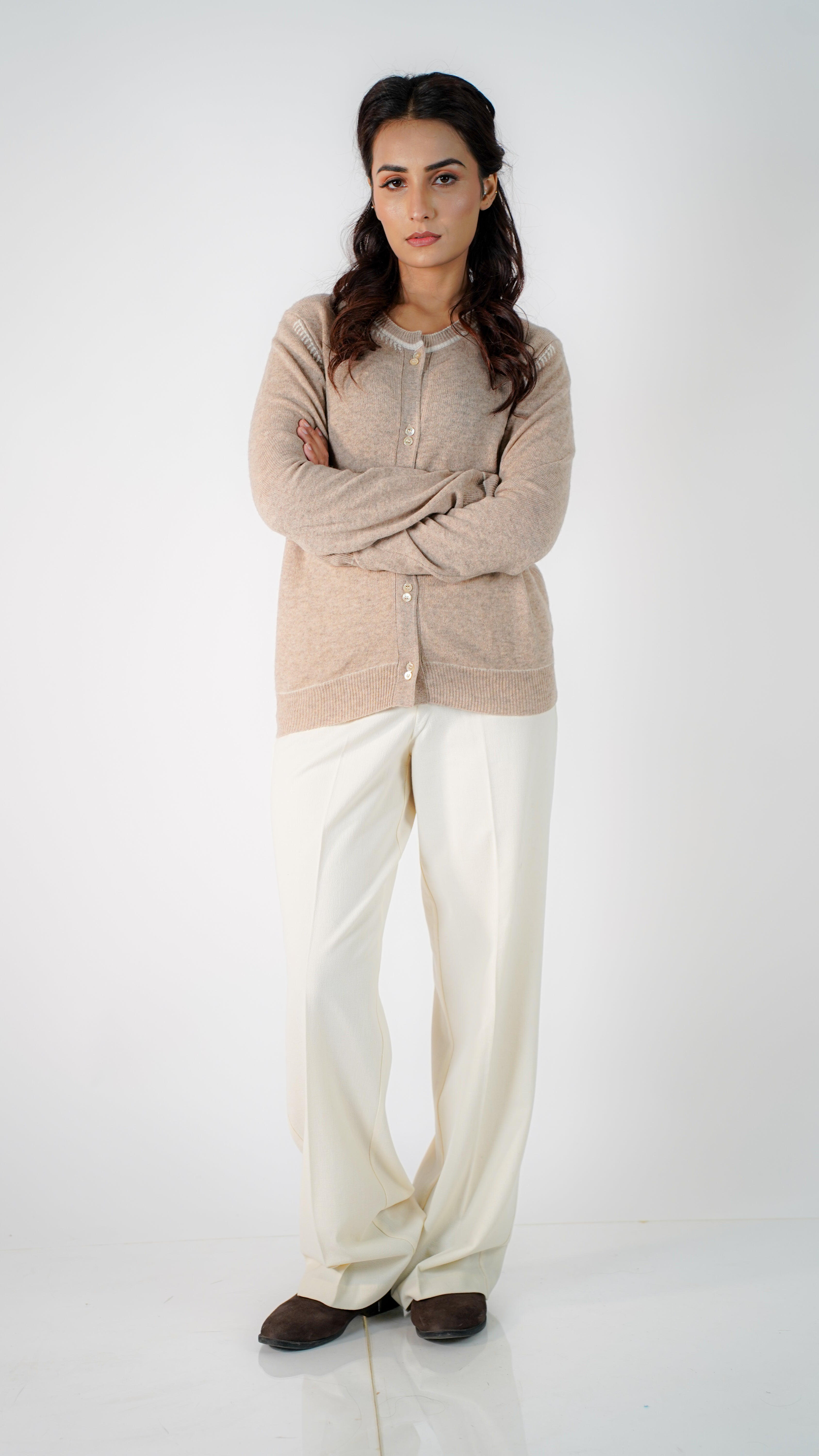 Camille Classic Cashmere Cardigan