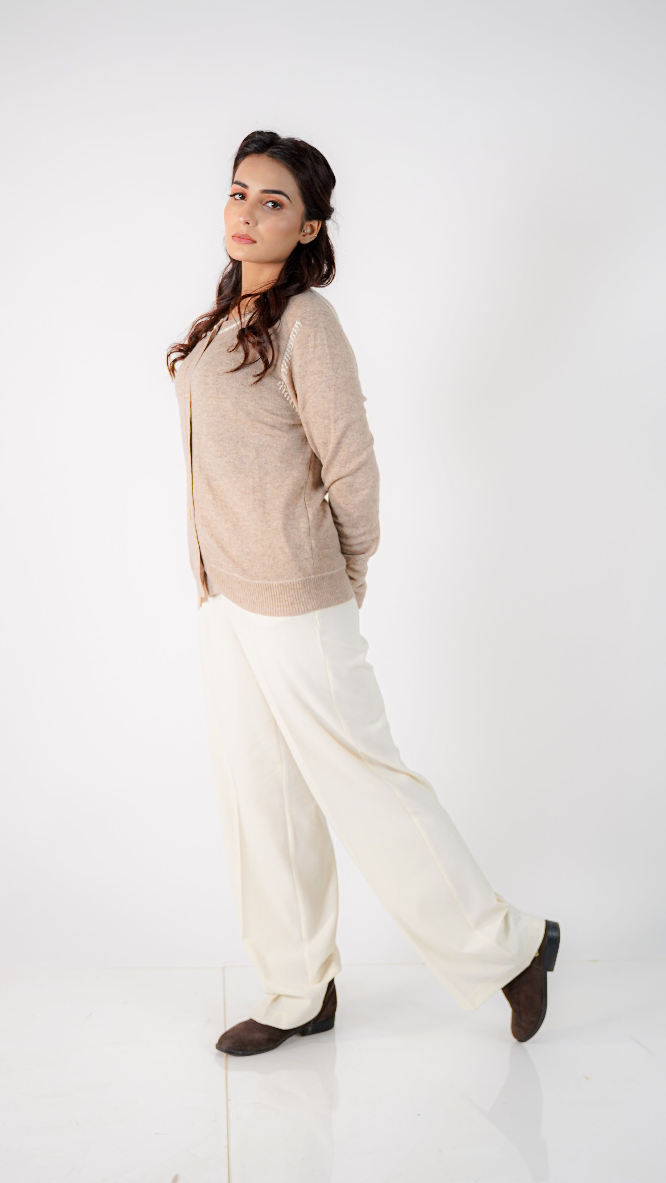 Camille Classic Cashmere Cardigan