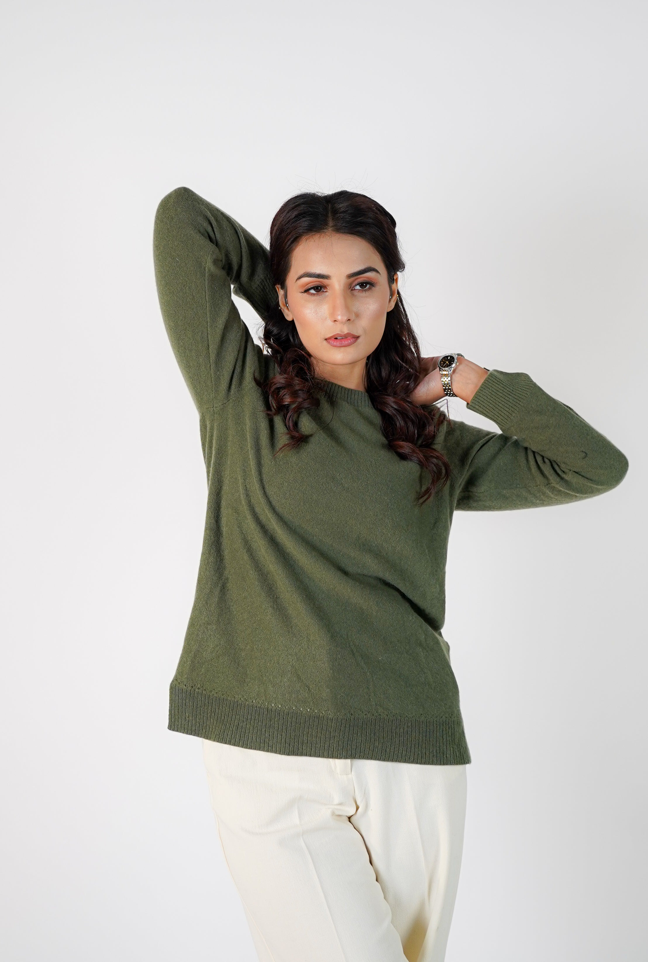 Solène Button-Detailed Cashmere Sweater